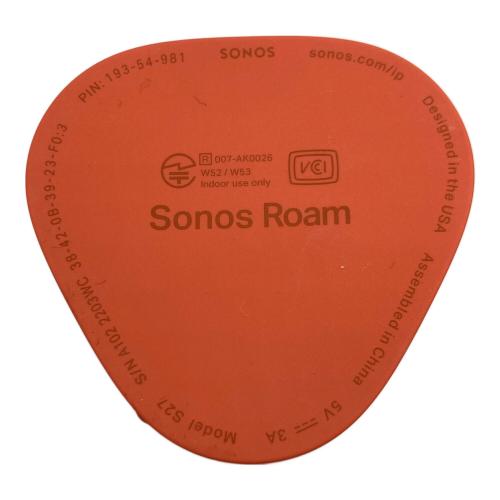 Sonos Roam Bluetooth対応スピーカー 動作確認済み ※専用アプリ必須