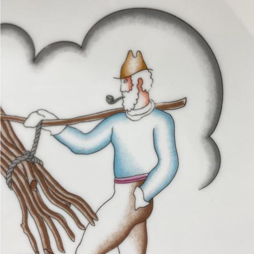 RICHARD GINORI(リチャードジノリ) プレート INVERNO(冬)