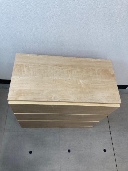 【トレファク神戸南店】ナフコ 3段チェスト 総柄【取りに来られる方限定】 家具多数展開中】新生活応援！3段チェストをご紹介します！｜2026年03
