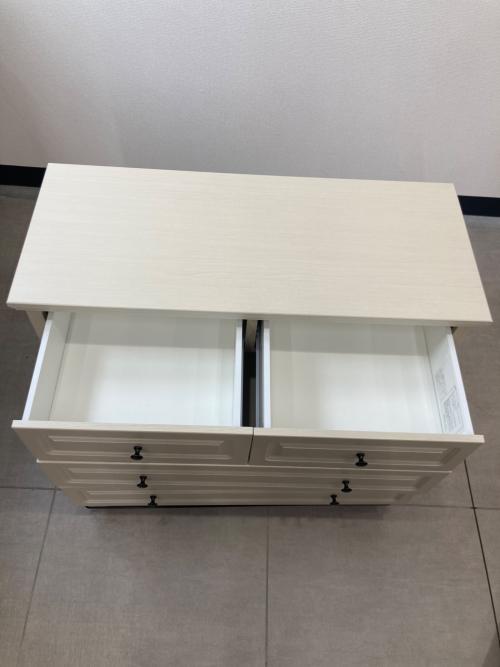 ニトリ 3段チェスト ホワイト Nキャセイ2 TB 6799