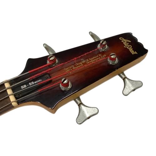 Aria Pro 2 (アリアプロ２) エレキベース SB-55 トーンノブ不良・キズ多数 2080079