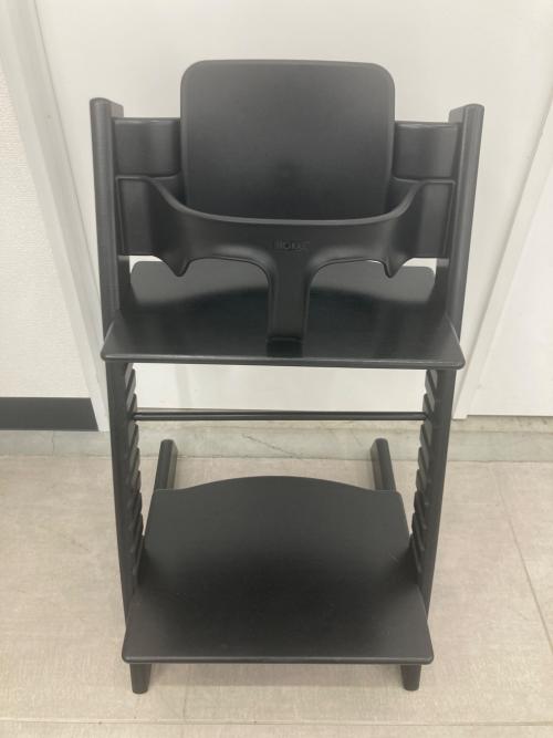 STOKKE ベビーチェア【トレファク岸和田店】 STOKKE (ストッケ) ベビーチェア ブラック｜トレファクONLINE