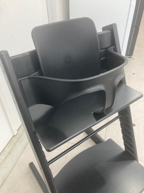 ブラック ベビーチェア ストッケ STOKKE (ストッケ) ベビーチェア ブラック｜トレファクONLINE