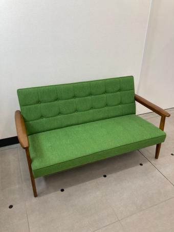 カリモク60 (カリモクロクマル) カリモク60 Kチェア2シーター ターブグリーン