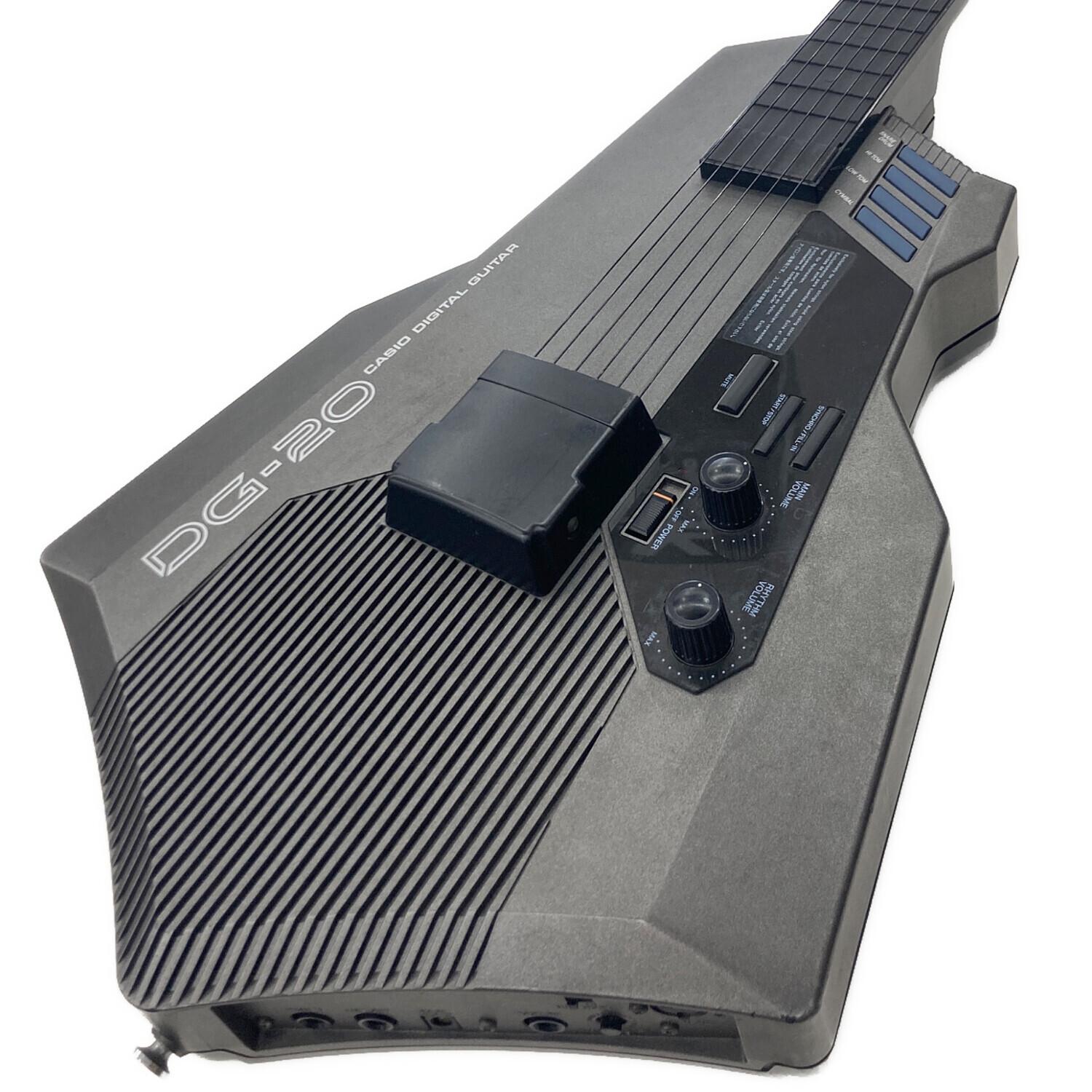 CASIO (カシオ) デジタルギター @ DG-20 単1電池6本での動作確認済み