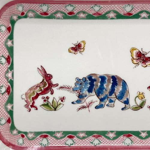 Gien(ジアン)JARDIN IMAGINAIRE プレート
