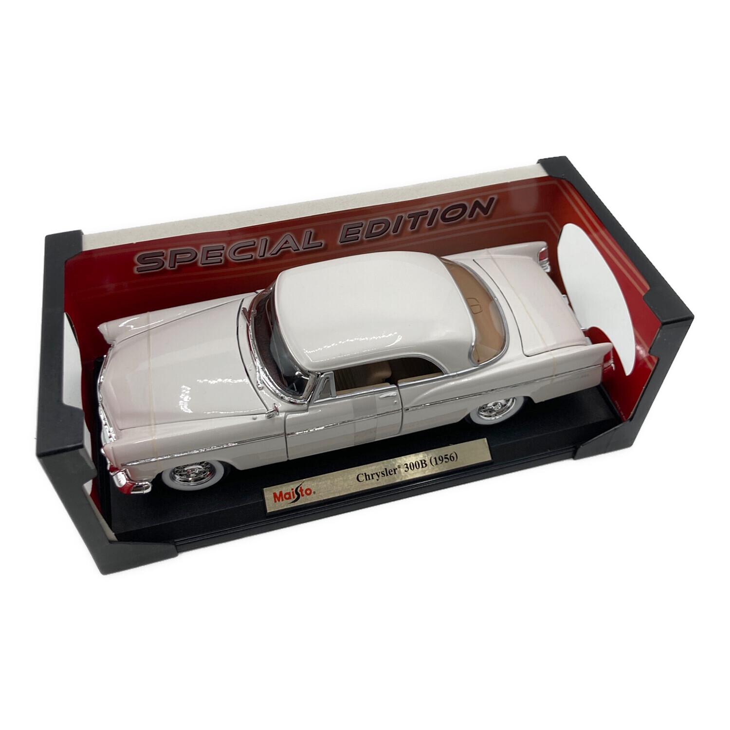 Maisto Chrysler 300B (1956) ミニカー MAISTO SPECIAL EDITION 1956 CHRYSLER 300B RED DIE CAST 1:18
