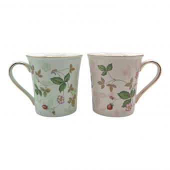 WEDGWOOD(ウェッジウッド) ワイルドストロベリー パステルマグ ペア