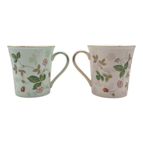 WEDGWOOD(ウェッジウッド) ワイルドストロベリー パステルマグ ペア