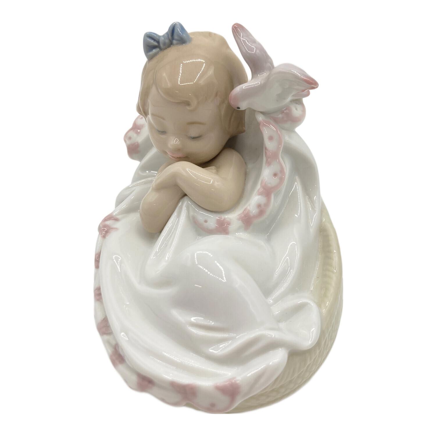 LLADRO リヤドロ 6710 私の夢 フィギュリン 赤ちゃん 鳥 置物