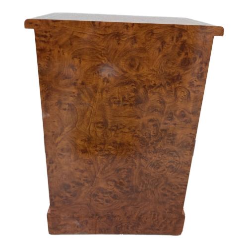 ４段サイドチェスト ブラウン