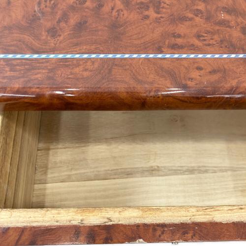 ４段サイドチェスト ブラウン