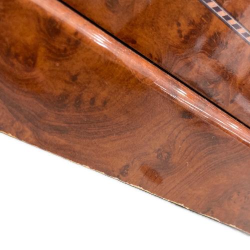 ４段サイドチェスト ブラウン