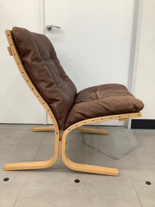 Rybo/Westnofa パーソナルチェア ブラウン 97 アームレス SIESTA