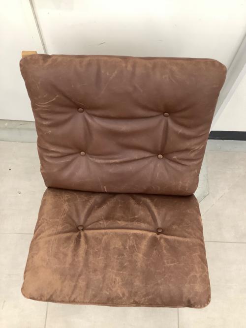 Rybo/Westnofa パーソナルチェア ブラウン 97 アームレス SIESTA