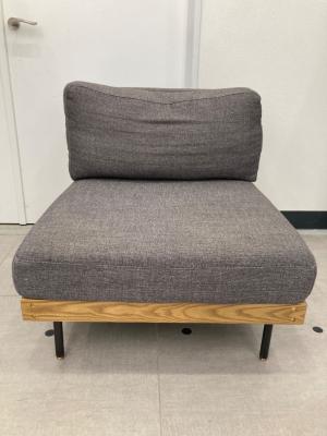 journal standard Furniture (ジャーナルスタンダードファニチャー) 1人掛けソファー グレー 59