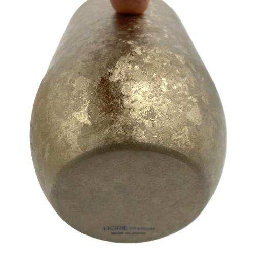 HORIE (ホリエ) チタン2重タンブラー 窯創り ゴールド
