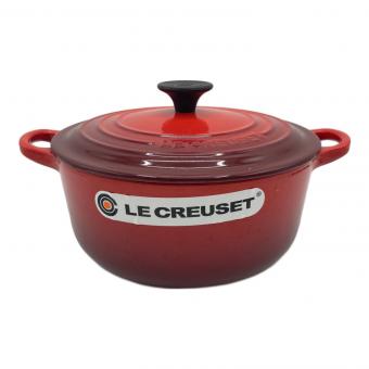 LE CREUSET(ルクルーゼ) ホーロー鍋 ココット・ロンド 20cm(2.4L)