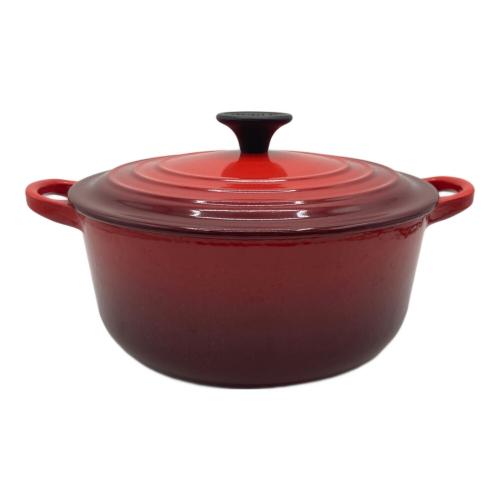 LE CREUSET(ルクルーゼ) ホーロー鍋 ココット・ロンド 20cm(2.4L)