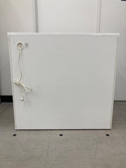 ニトリ キッチンカウンター ホワイト×ブラック エトナ