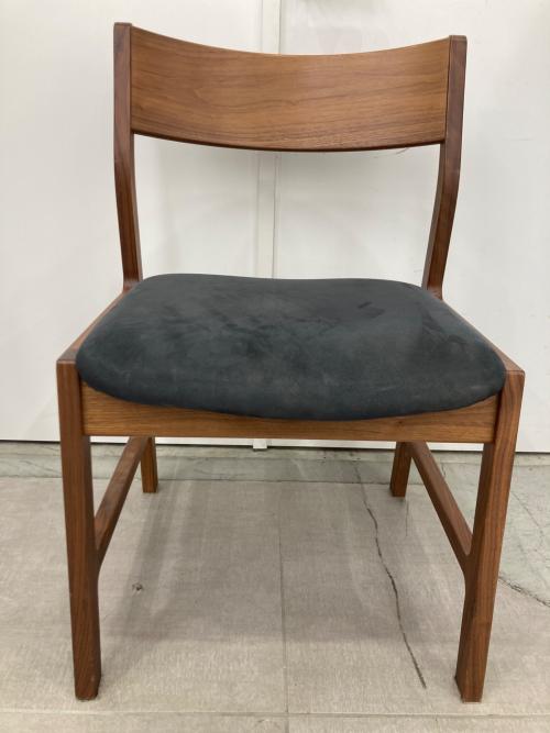 MORITA (モリタ) ダイニングチェア ブラウン×グレー 座面ヨゴレ アンコールチェア