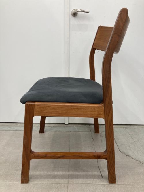 MORITA (モリタ) ダイニングチェア ブラウン×グレー 座面ヨゴレ アンコールチェア