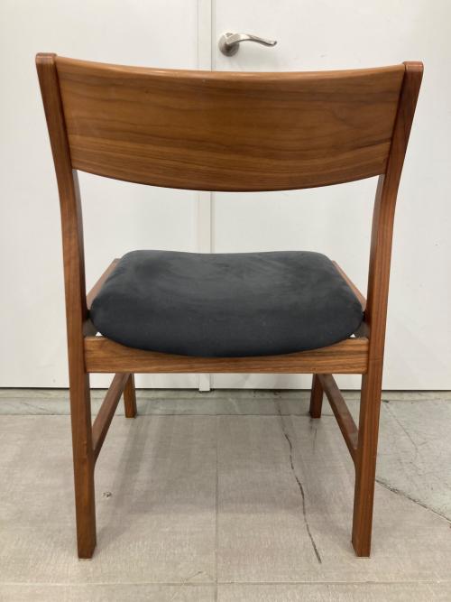 MORITA (モリタ) ダイニングチェア ブラウン×グレー 座面ヨゴレ アンコールチェア