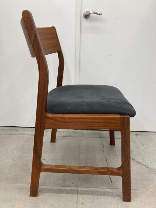 MORITA (モリタ) ダイニングチェア ブラウン×グレー 座面ヨゴレ アンコールチェア