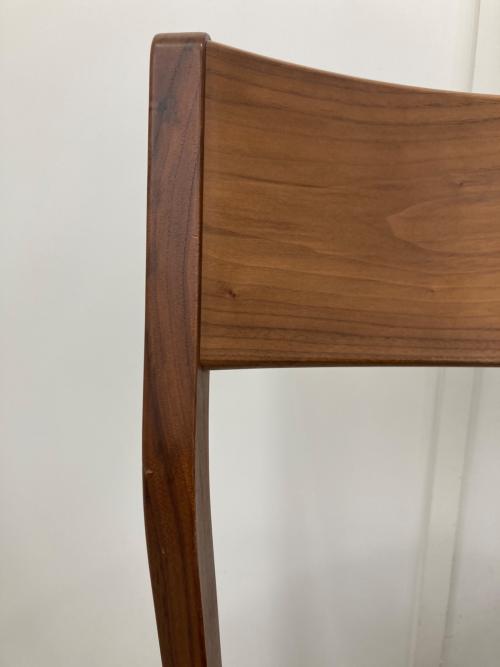 MORITA (モリタ) ダイニングチェア ブラウン×グレー 座面ヨゴレ アンコールチェア