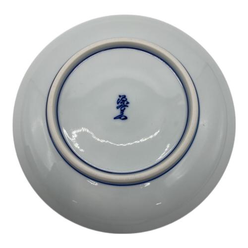 源右衛門窯 (ゲンエモンガマ) カップ&ソーサー　赤濃牡丹絵