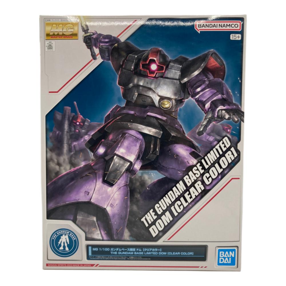 BANDAI (バンダイ) ガンプラ ガンダムベース MG 1/100 ドム[クリア