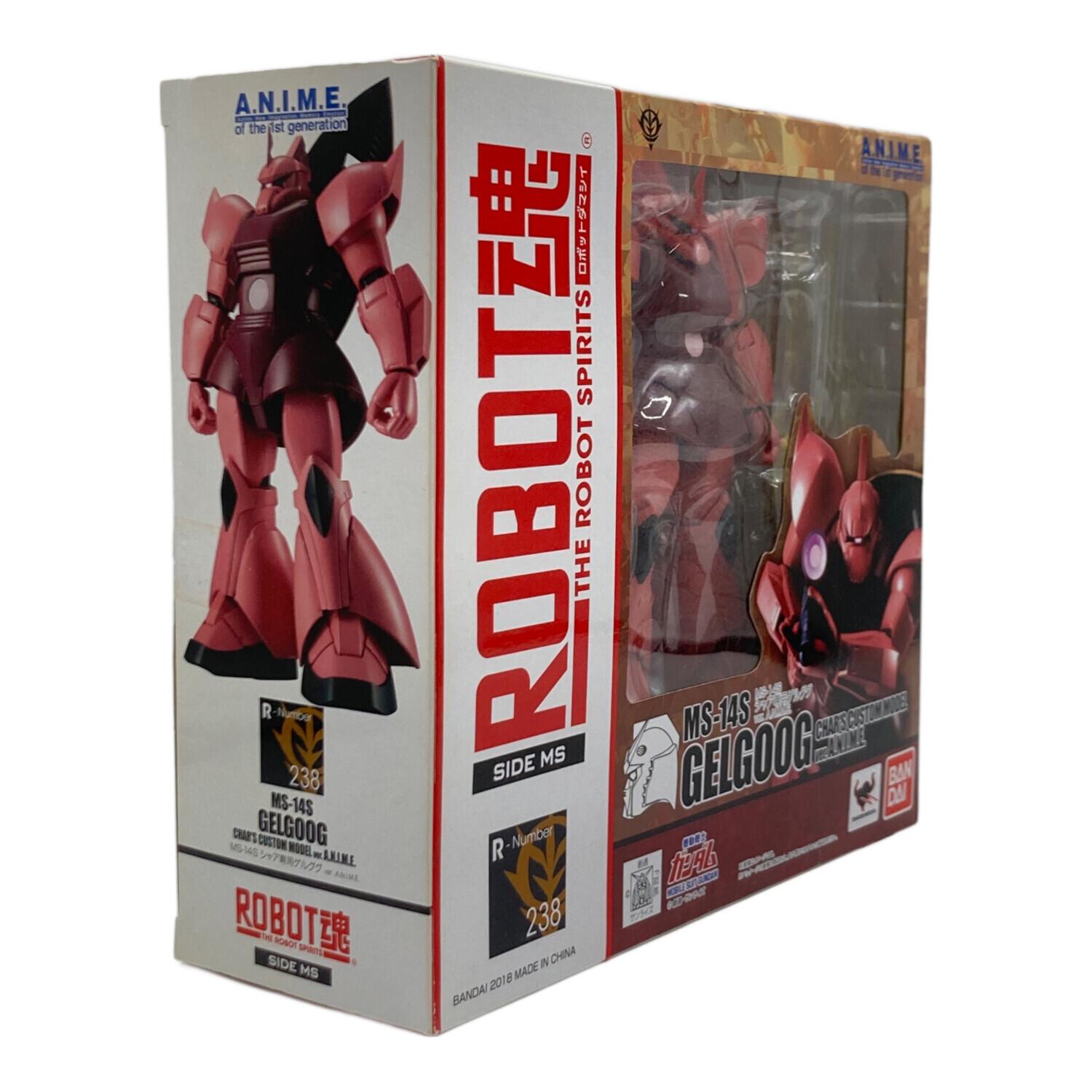 ROBOT魂 シャア専用ゲルググ、グフ付き ROBOT魂】「シャア専用ゲルググ ver. A.N.I.M.E.」が一般店頭で