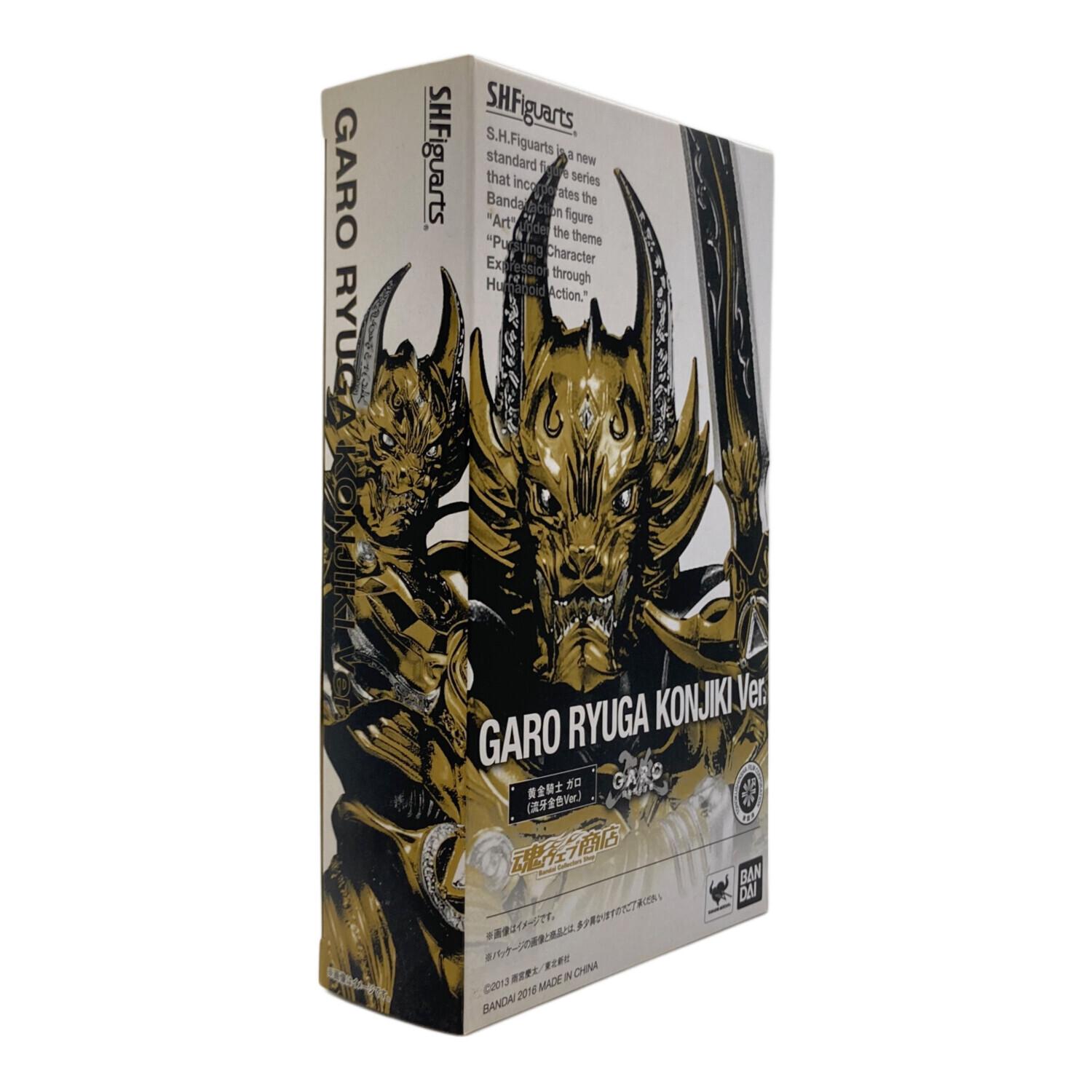 S.H.Figuarts Garo Ryuga Konjiki ver. action figure toy review GARO