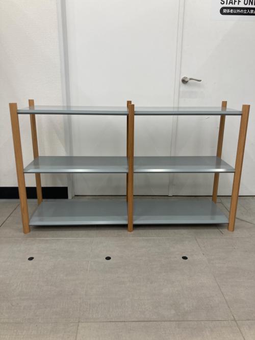 Fulcrum (フルクラム)バゲットシェルフ 3段×2列 グレー×ナチュラル