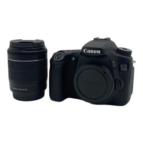 CANON(キヤノン) EOS 70D EF-S18-55 IS STM レンズキット