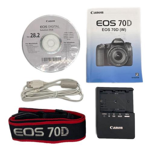 CANON(キヤノン) EOS 70D EF-S18-55 IS STM レンズキット｜トレファク