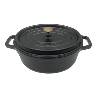Staub (ストウブ) 両手鍋 40500-271 ブラック