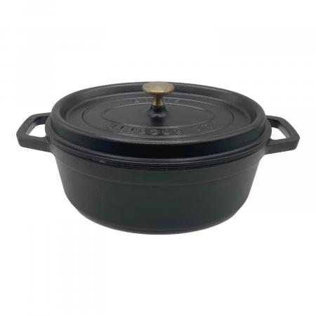 Staub (ストウブ) 両手鍋 40500-271 ブラック｜トレファクONLINE
