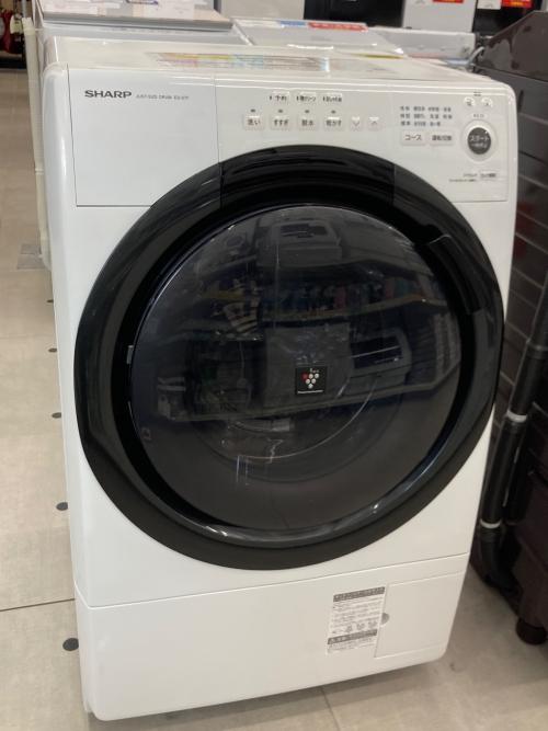 SHARP (シャープ) ドラム式洗濯乾燥機 ES-S7F-WL 2021年製 キズ有