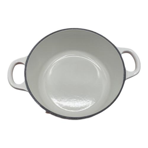 LE CREUSET (ルクルーゼ) 両手鍋 ピンク 未使用品