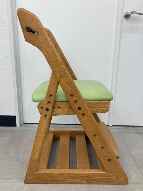 karimoku (カリモク) 学習椅子 XT901GS ライムグリーン×ナチュラル