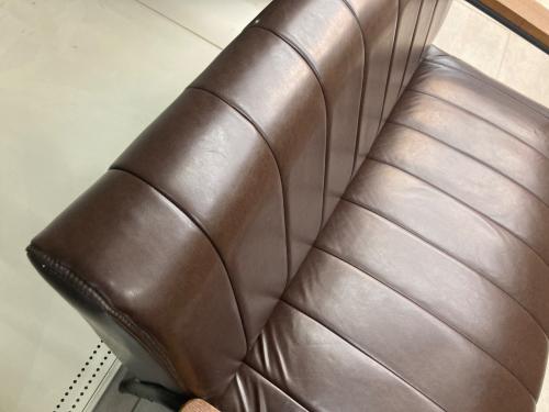 ニトリ 2人掛けソファー 151 ブラウン ステイン