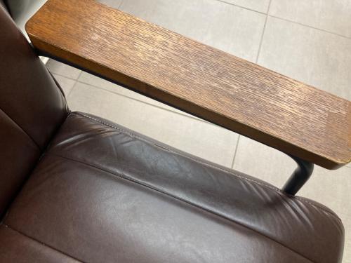 ニトリ 2人掛けソファー 151 ブラウン ステイン