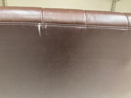 ニトリ 2人掛けソファー 151 ブラウン ステイン