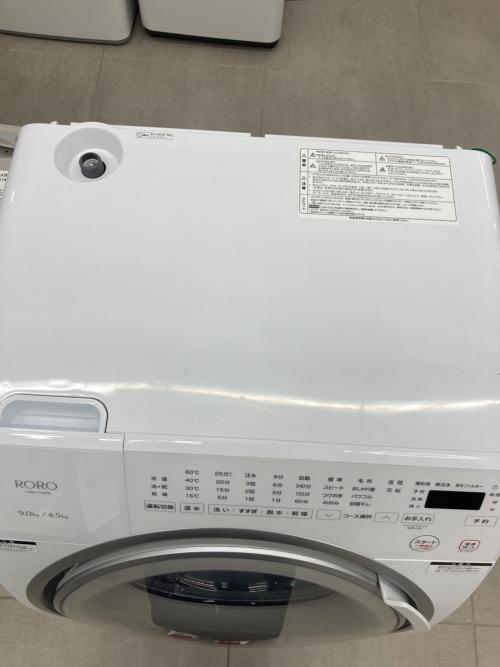 RORO (ロロ) ドラム式洗濯乾燥機 YWM-YV90N 2025年製 218