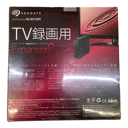 ELECOM (エレコム) テレビ・レコーダー録画用外付けハードディスク  SGD-TV020BK 2015年ﾓﾃﾞﾙ