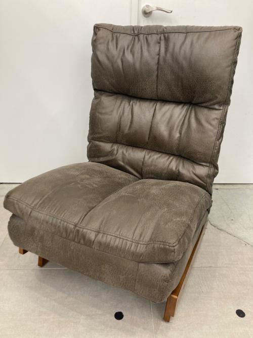 ニトリ リクライニングチェアー KJ-1 リクライナーソファ ブラウン