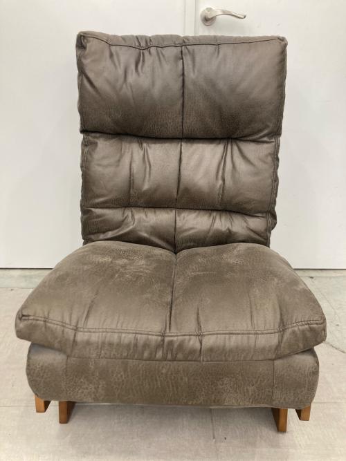 ニトリ リクライニングチェアー KJ-1 リクライナーソファ ブラウン