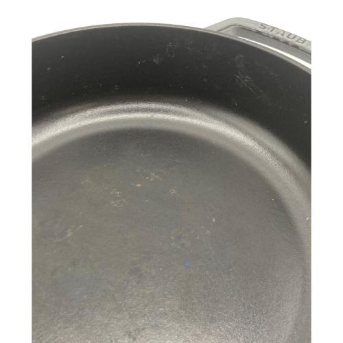 Staub (ストウブ) 両手鍋 SIZE 28cm グレー ブレイザーソテーパン