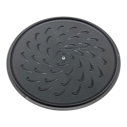 Staub (ストウブ) 両手鍋 SIZE 28cm グレー ブレイザーソテーパン